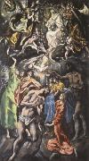 El Greco The Baptism of Christ oil